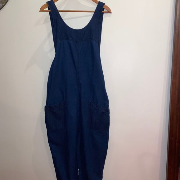 GUESS Light-Weight Denim Jumpsuit / Overalls - Picture 4 of 12